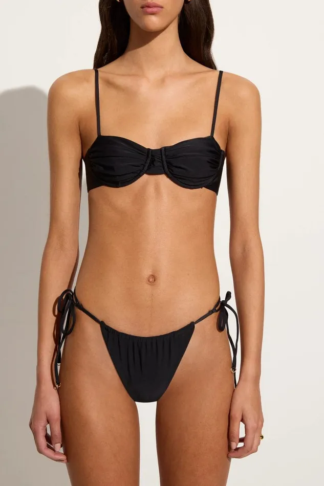 Women Pacific Bikini Bottoms Black 8211 Final Sale Faithfull The Brand Swim Women Pacific Bikini Bottoms Black 8211 Final Sale Faithfull The Brand Swim