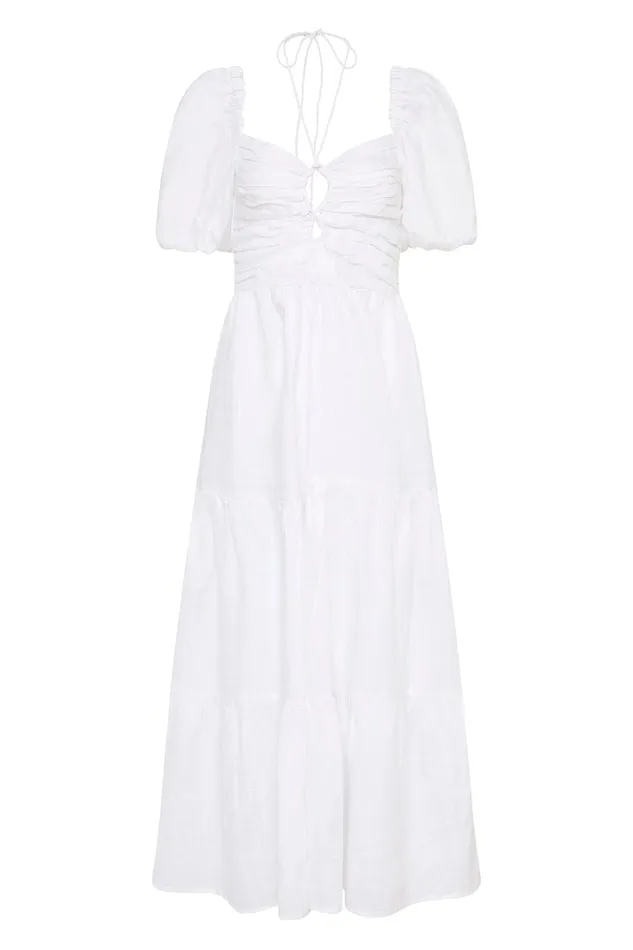 Women Palacio Midi Dress White 8211 Final Sale Faithfull The Brand Dresses Women Palacio Midi Dress White 8211 Final Sale Faithfull The Brand Dresses