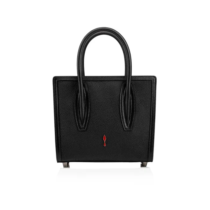 Women Paloma Mini Top Handle Bag 8211 Calf Leather 8211 Black Black Christian Louboutin Top Handles
