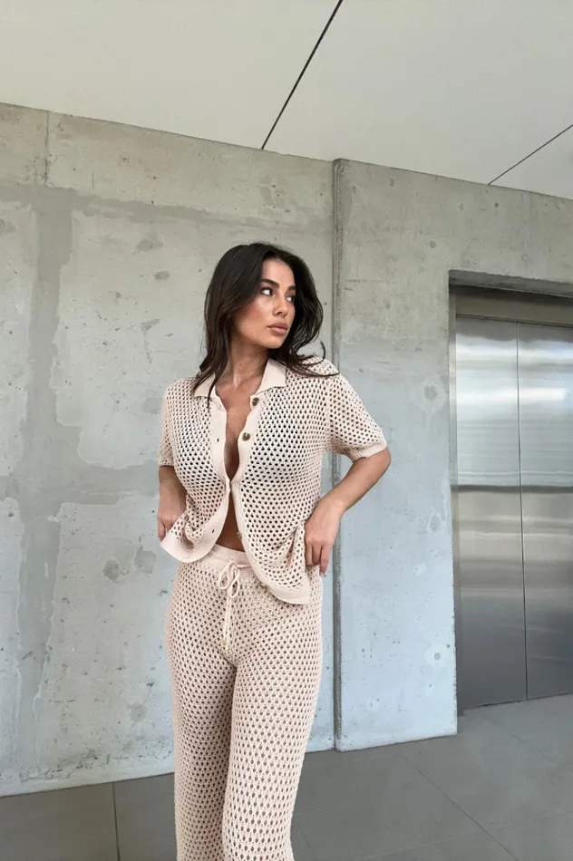 Women Pants Runaway The Label JAIDA PANT Sand Women Pants Runaway The Label JAIDA PANT Sand