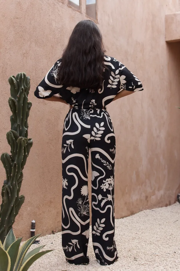 Women Pants Runaway The Label LEO PANT Blacksand