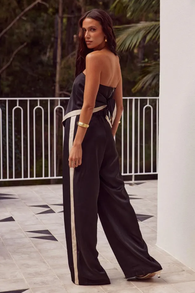 Women Pants Runaway The Label TURNER PANT Black