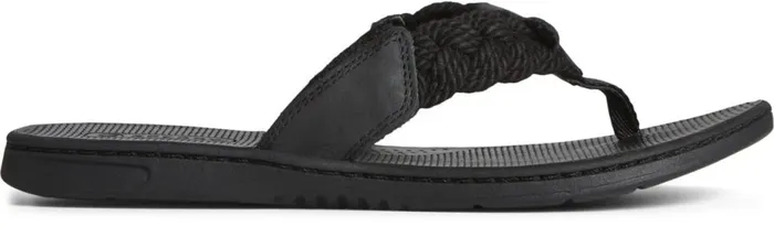Women Parrotfish Braid Sandal Black Sperry Sandals