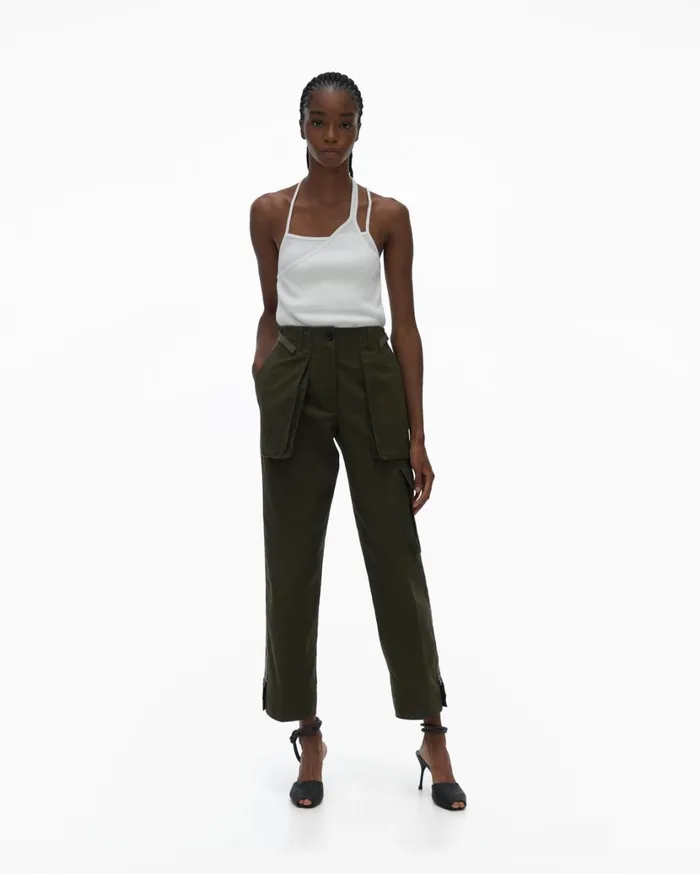 Women Patch Pocket Pant Hunter Sage Helmut Lang Pants