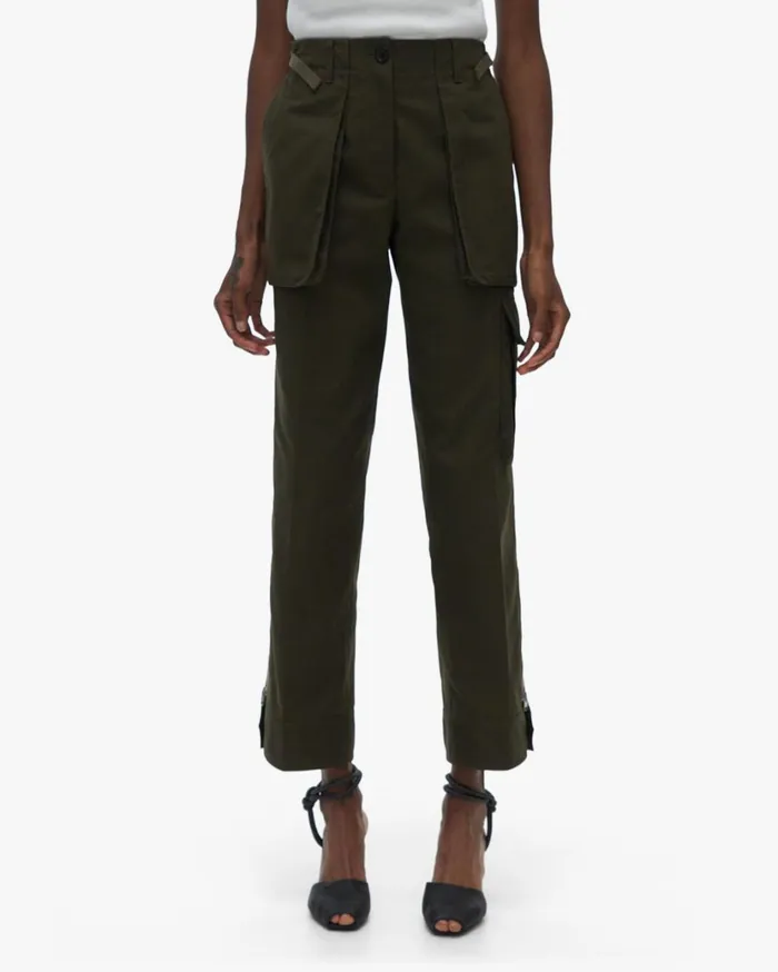 Women Patch Pocket Pant Hunter Sage Helmut Lang Pants