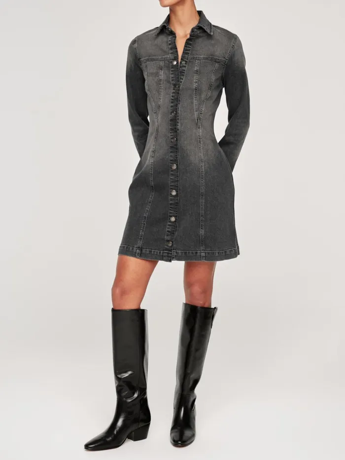 Women Payton Denim Dress Long Sleeve Mini DL1961 Dresses