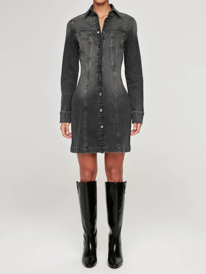 Women Payton Denim Dress Long Sleeve Mini DL1961 Dresses