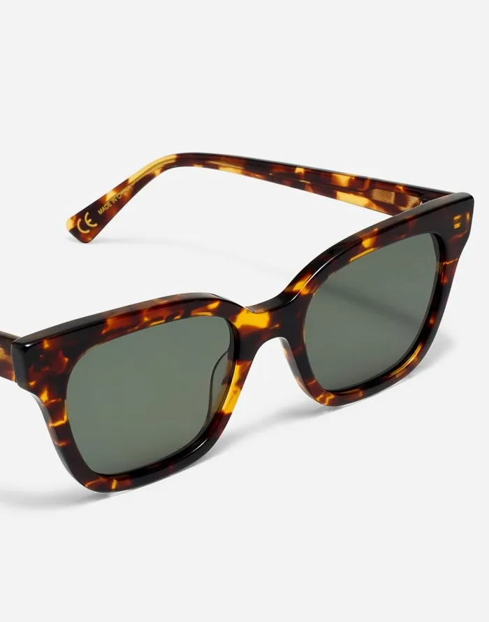 Women Pierport Sunglasses Whisky Tort Madewell Sunglasses