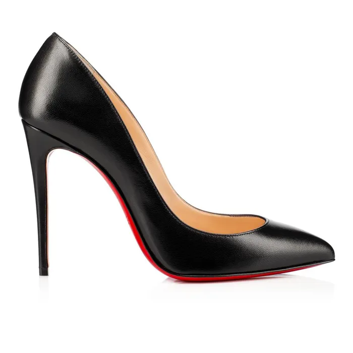 Women Pigalle Follies 100 Mm Pumps 8211 Nappa Leather 8211 Black Black Christian Louboutin Pumps