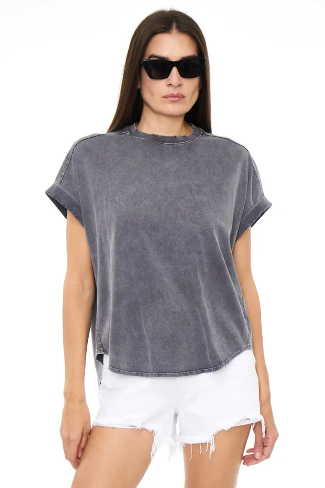 Women Porter Oversized Tunic Tee 8211 Vintage Black Pistola Denim Tees and Tanks Women Porter Oversized Tunic Tee 8211 Vintage Black Pistola Denim Tees and Tanks