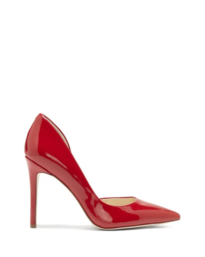 Women Pumps Jessica Simpson Prizma D039Orsay Pump In Red Patent Red Muse
