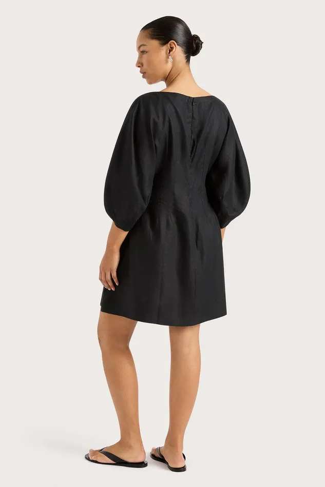 Women Raynara Mini Dress Black Faithfull The Brand Dresses Women Raynara Mini Dress Black Faithfull The Brand Dresses