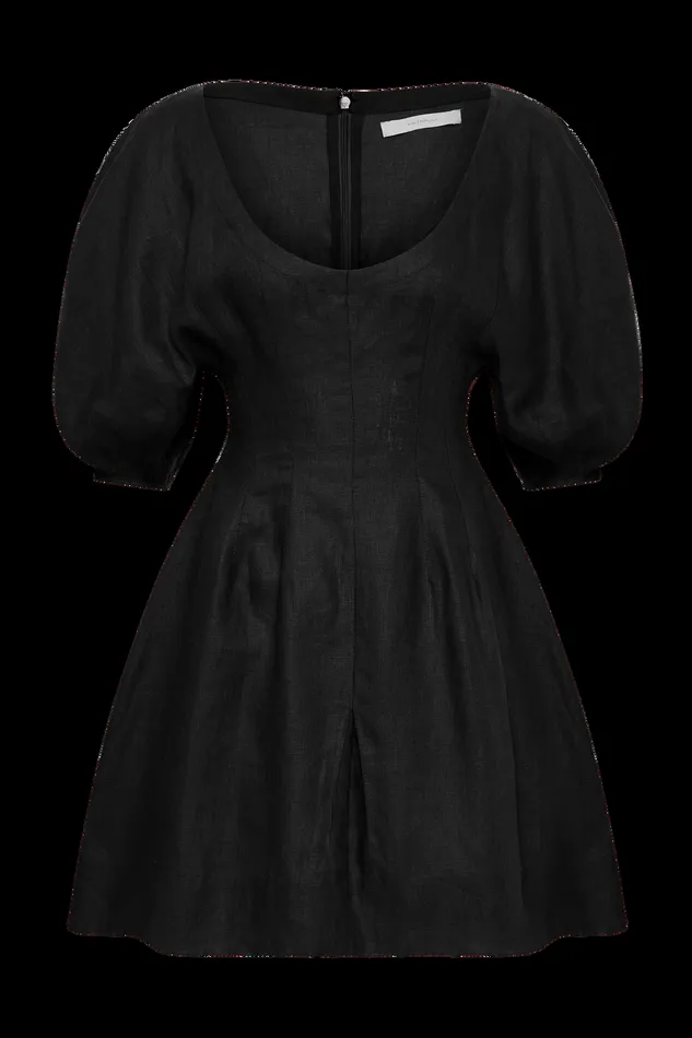 Women Raynara Mini Dress Black Faithfull The Brand Dresses Women Raynara Mini Dress Black Faithfull The Brand Dresses