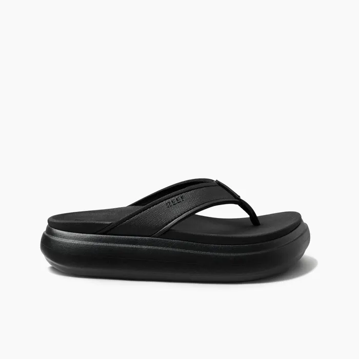 Women Reef Flip Flops Cushion Bondi Blackblack