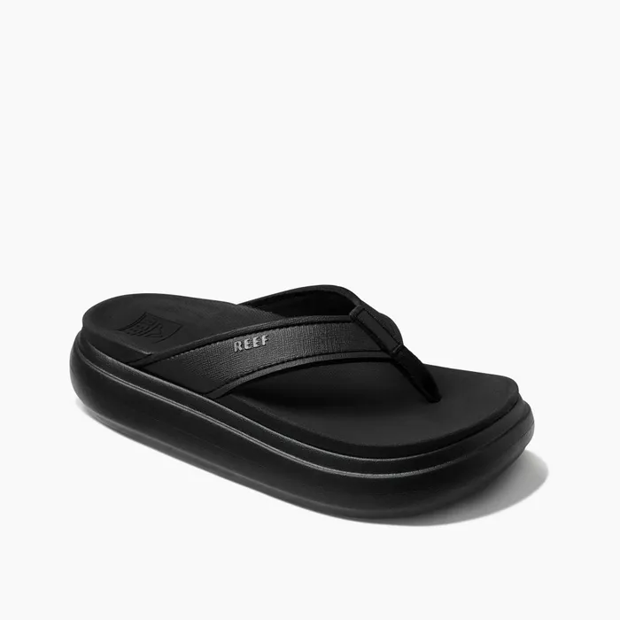 Women Reef Flip Flops Cushion Bondi Blackblack Women Reef Flip Flops Cushion Bondi Blackblack