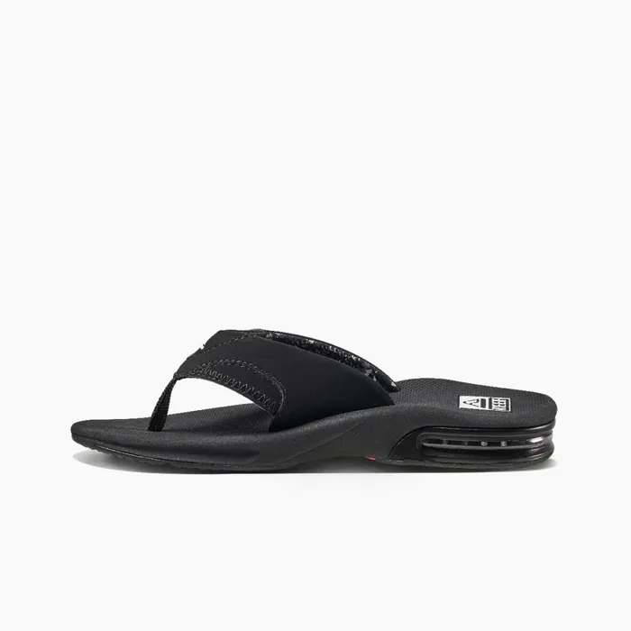 Women Reef Flip Flops Fanning Black Women Reef Flip Flops Fanning Black
