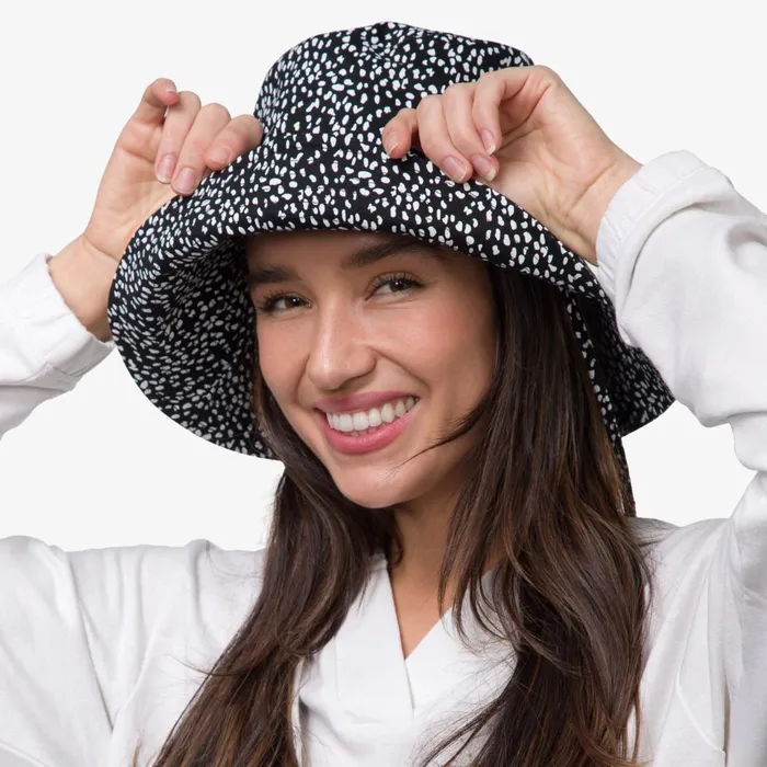 Women Reef Hats and Beanies Rudy Printed Bucket Hat Abstract Dot Women Reef Hats and Beanies Rudy Printed Bucket Hat Abstract Dot