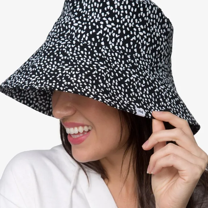Women Reef Hats and Beanies Rudy Printed Bucket Hat Abstract Dot Women Reef Hats and Beanies Rudy Printed Bucket Hat Abstract Dot
