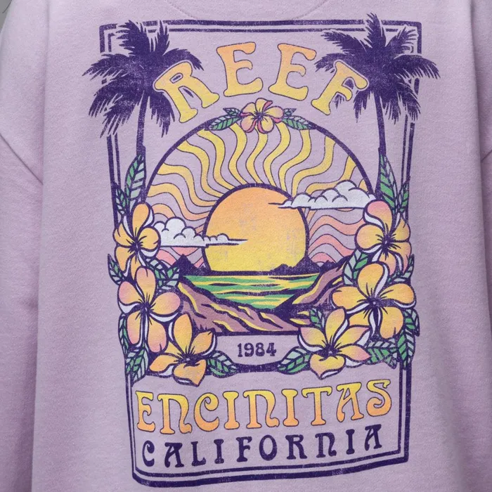 Women Reef Hoodies Sweaters and Jackets Boyfriend Hoodie Lavendar Frost