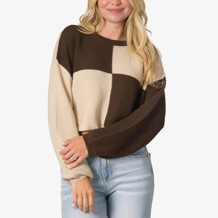 Women Reef Hoodies Sweaters and Jackets Carrie Sweater Slate Brownfog