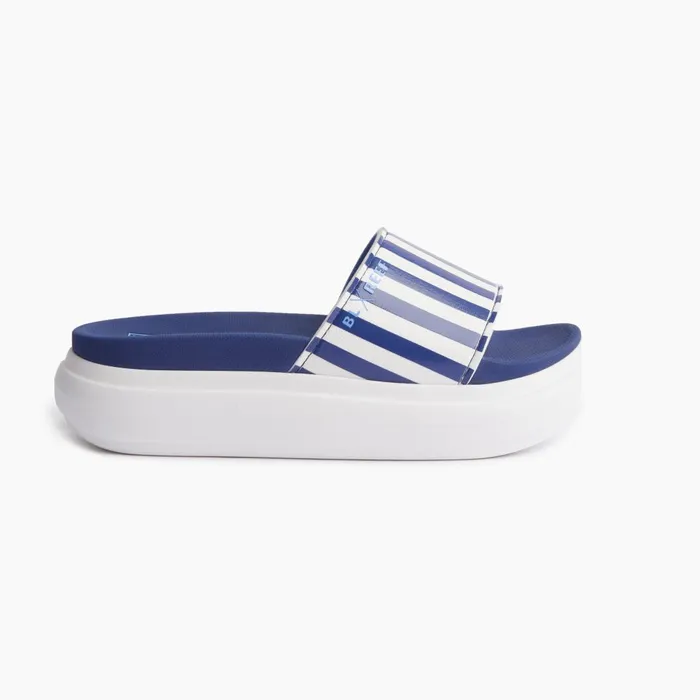 Women Reef Sandals Cushion Bondi Bay Bluestone Lane Blue