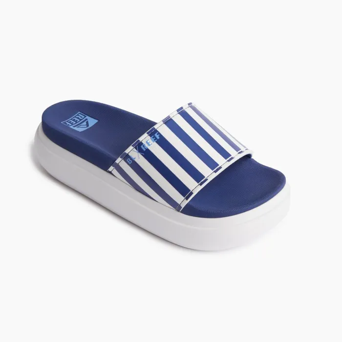 Women Reef Sandals Cushion Bondi Bay Bluestone Lane Blue Women Reef Sandals Cushion Bondi Bay Bluestone Lane Blue