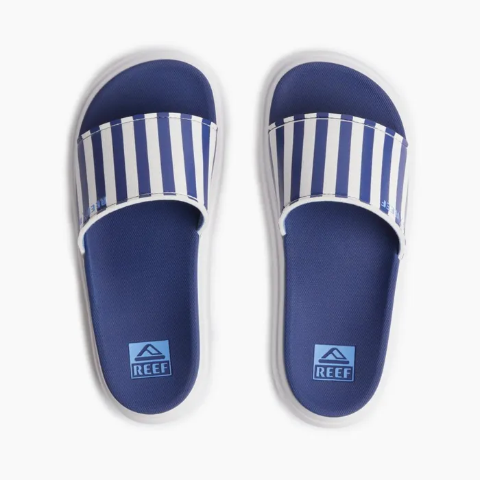 Women Reef Sandals Cushion Bondi Bay Bluestone Lane Blue Women Reef Sandals Cushion Bondi Bay Bluestone Lane Blue