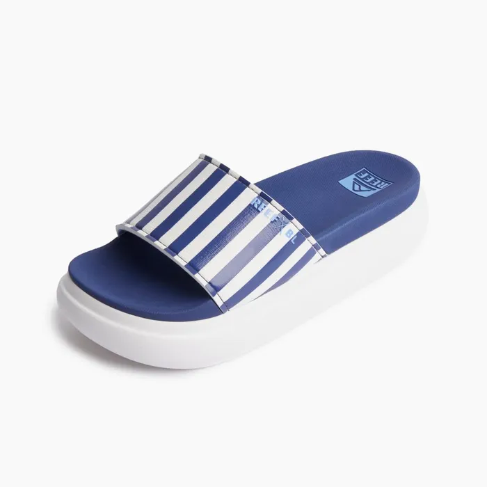 Women Reef Sandals Cushion Bondi Bay Bluestone Lane Blue Women Reef Sandals Cushion Bondi Bay Bluestone Lane Blue