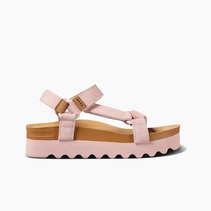 Women Reef Sandals Cushion Rem Hi Lotus Suede