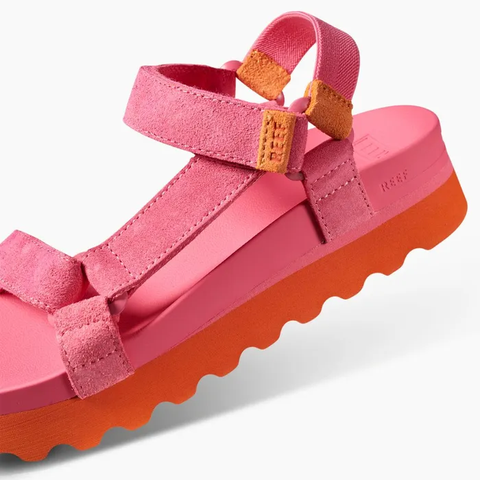 Women Reef Sandals Cushion Rem Hi Orange Crush Women Reef Sandals Cushion Rem Hi Orange Crush
