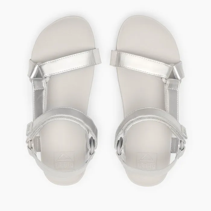 Women Reef Sandals Cushion Rem Hi Silver Women Reef Sandals Cushion Rem Hi Silver