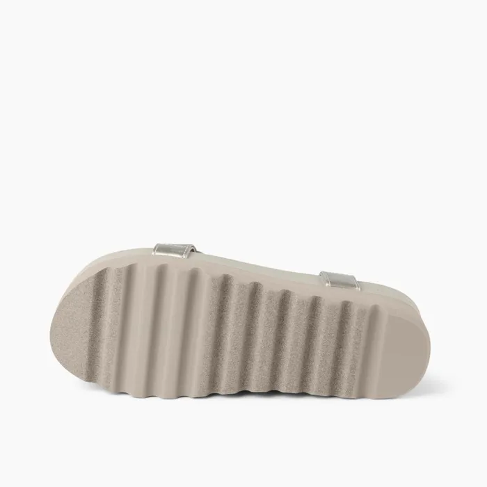 Women Reef Sandals Cushion Rem Hi Silver Women Reef Sandals Cushion Rem Hi Silver