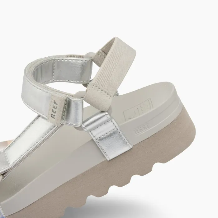 Women Reef Sandals Cushion Rem Hi Silver Women Reef Sandals Cushion Rem Hi Silver