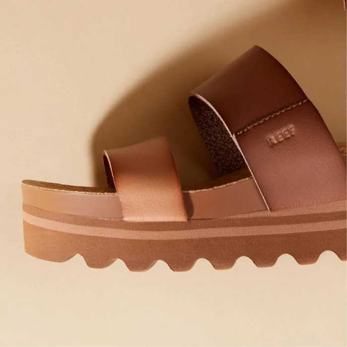 Women Reef Sandals Cushion Vista Hi Espresso Duo Women Reef Sandals Cushion Vista Hi Espresso Duo