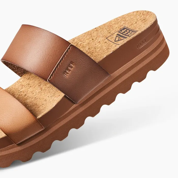 Women Reef Sandals Cushion Vista Hi Espresso Duo Women Reef Sandals Cushion Vista Hi Espresso Duo