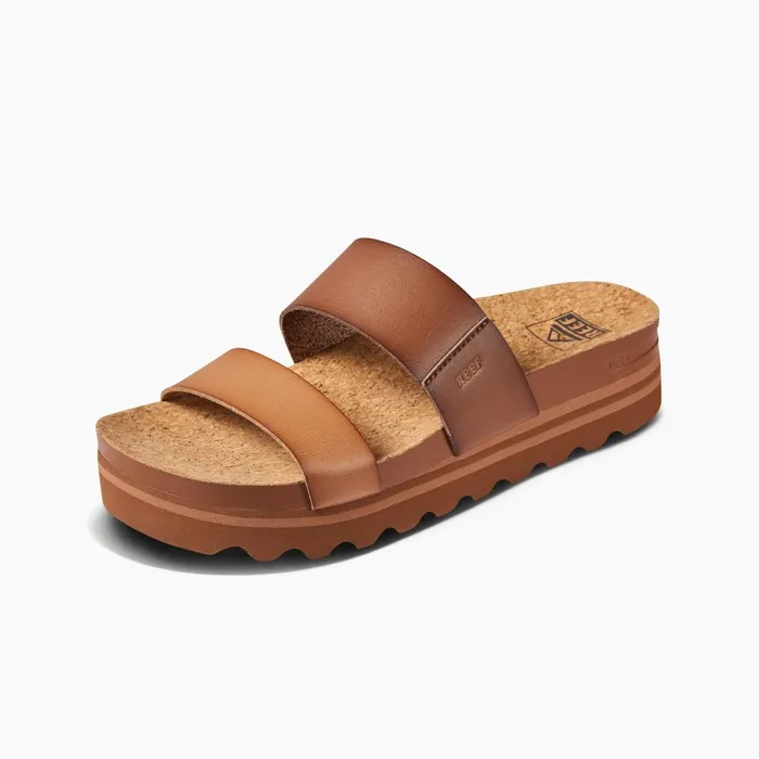 Women Reef Sandals Cushion Vista Hi Espresso Duo Women Reef Sandals Cushion Vista Hi Espresso Duo