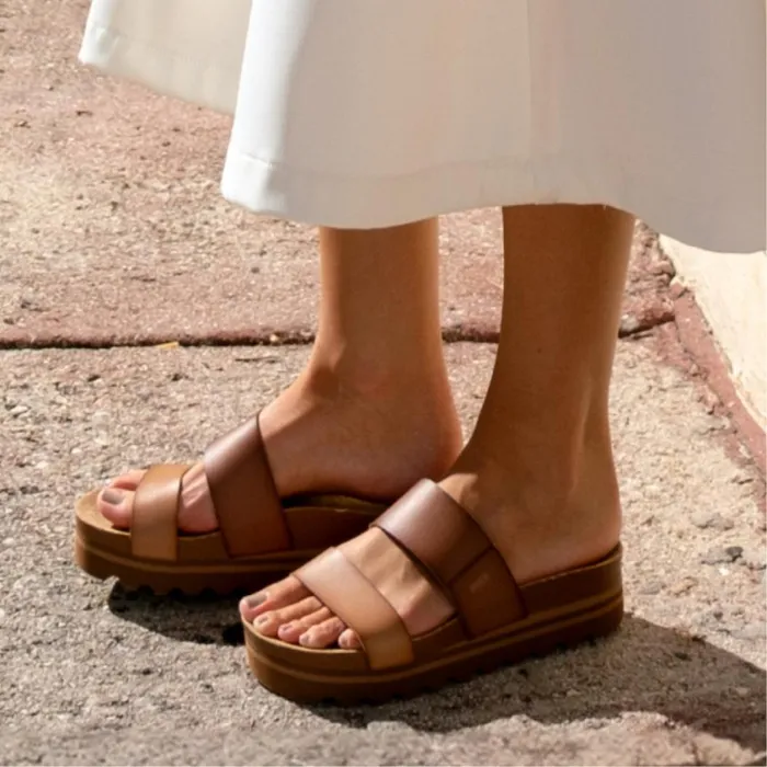 Women Reef Sandals Cushion Vista Hi Espresso Duo Women Reef Sandals Cushion Vista Hi Espresso Duo