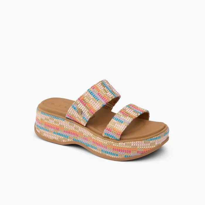 Women Reef Sandals Lofty Lux Hi Beachy Woven Women Reef Sandals Lofty Lux Hi Beachy Woven