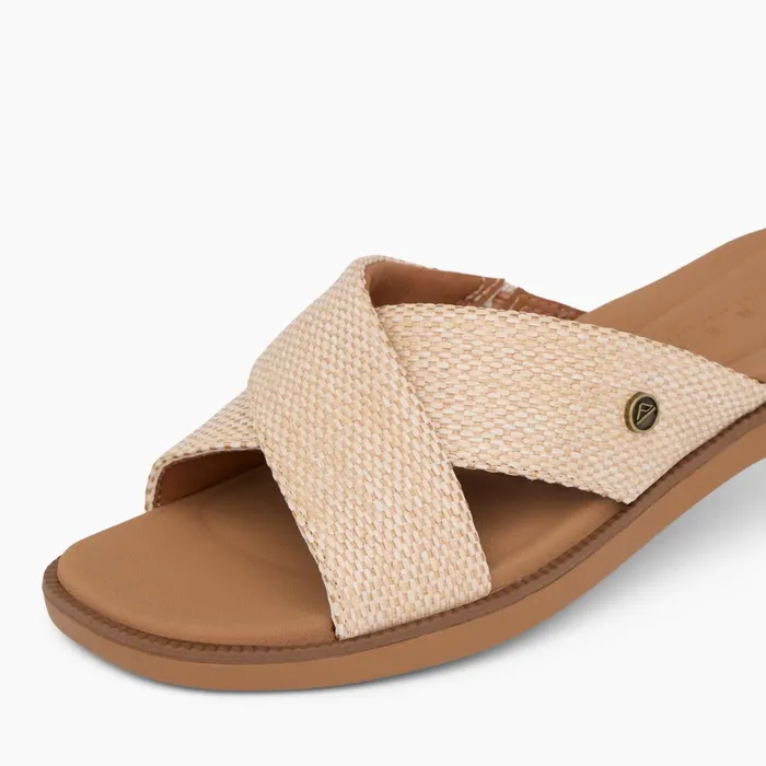 Women Reef Sandals Lofty Lux X Tan Raffia Women Reef Sandals Lofty Lux X Tan Raffia