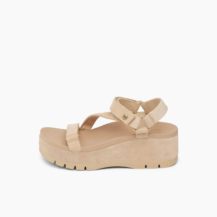 Women Reef Sandals Vista Higher Luna Oasis Suede Women Reef Sandals Vista Higher Luna Oasis Suede