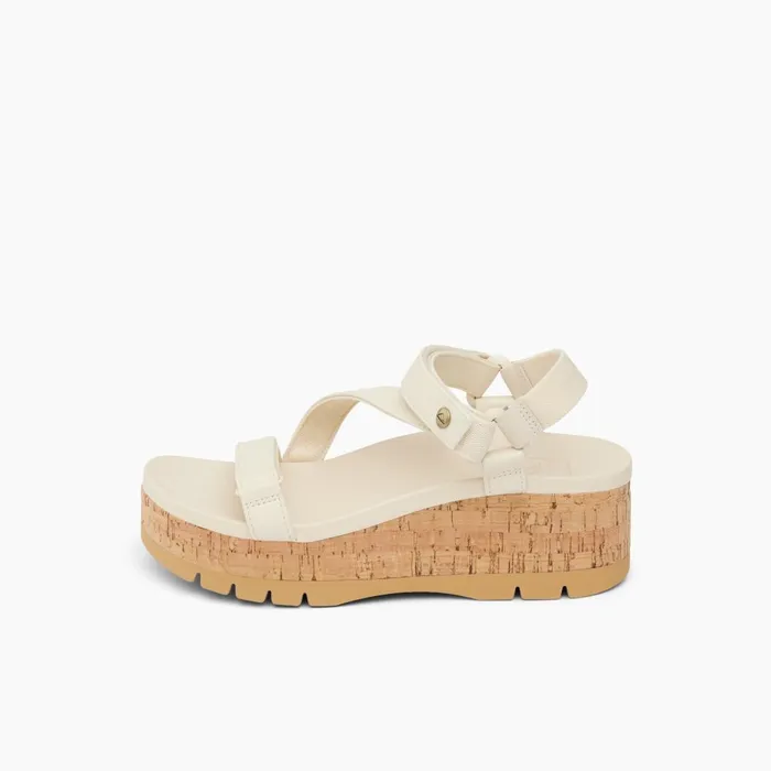 Women Reef Sandals Vista Higher Luna Vintage Cork Women Reef Sandals Vista Higher Luna Vintage Cork