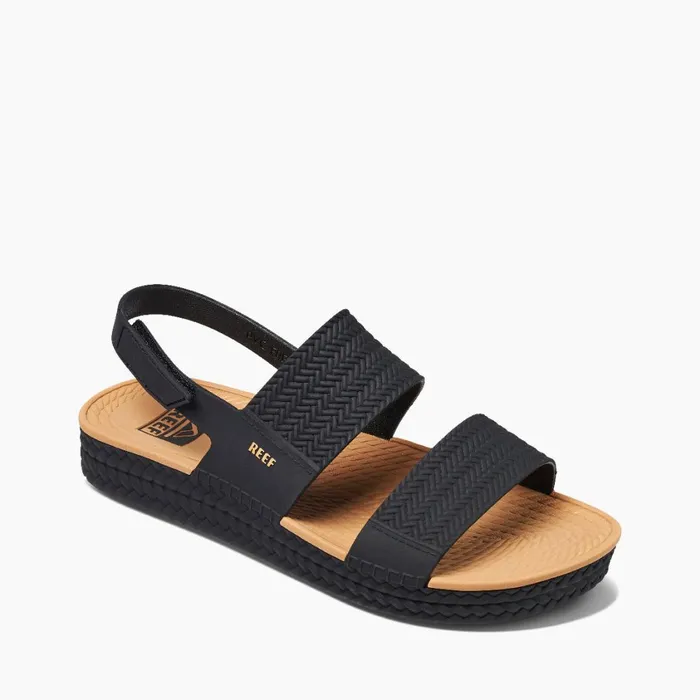 Women Reef Sandals Water Vista Blacktan Women Reef Sandals Water Vista Blacktan