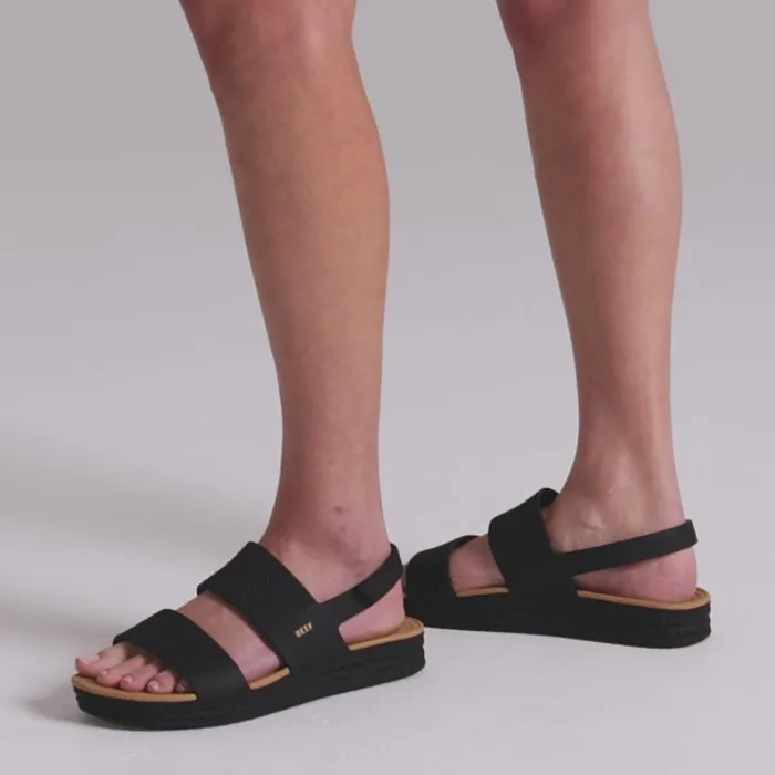 Women Reef Sandals Water Vista Blacktan Women Reef Sandals Water Vista Blacktan