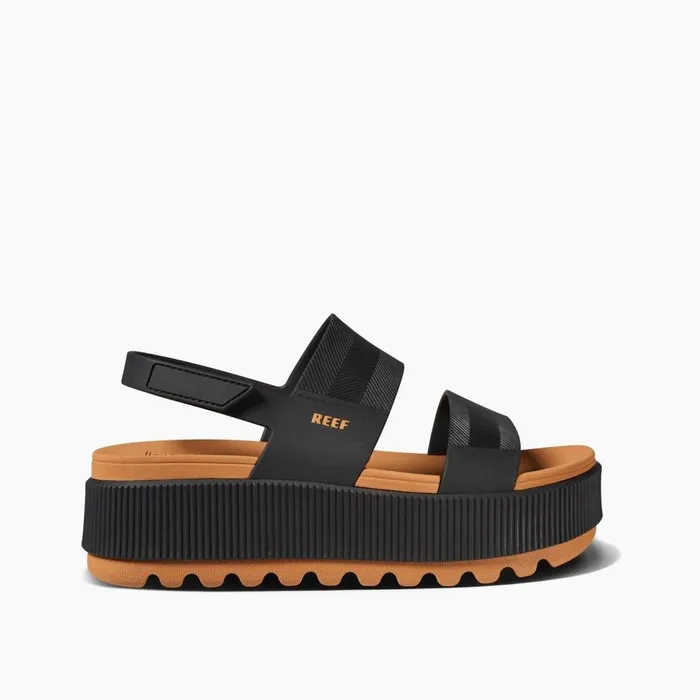 Women Reef Sandals Water Vista Higher Black Cognac