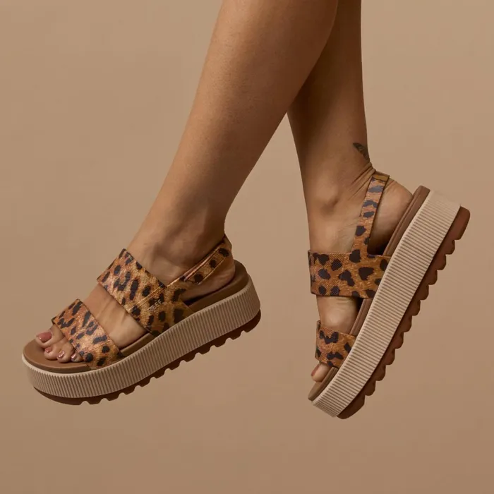 Women Reef Sandals Water Vista Higher Leopard