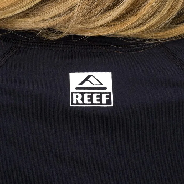 Women Reef Sets Crest Zip Up Long Sleeve Surf Shirt Upf 40 Caviar Women Reef Sets Crest Zip Up Long Sleeve Surf Shirt Upf 40 Caviar