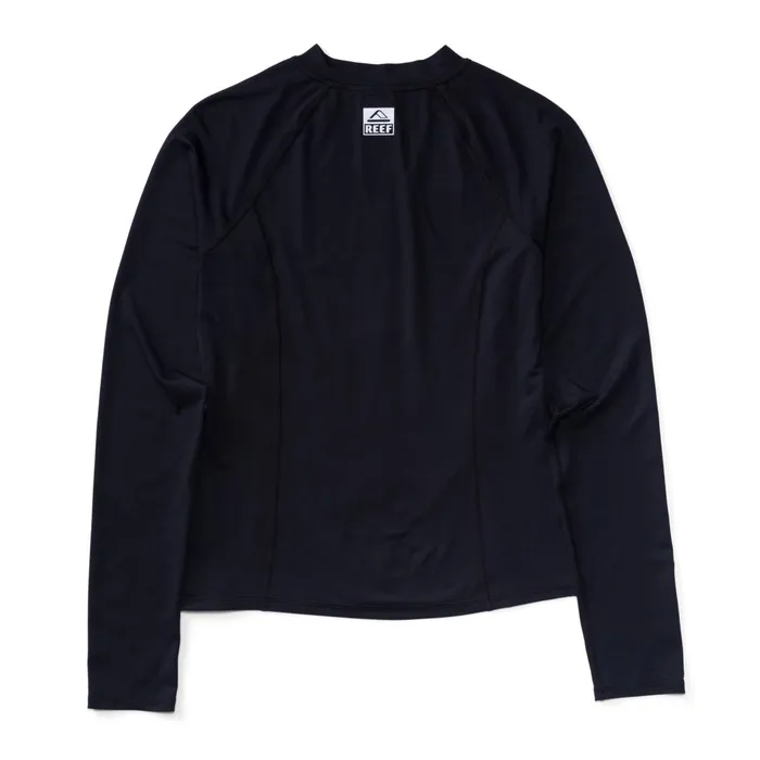 Women Reef Sets Crest Zip Up Long Sleeve Surf Shirt Upf 40 Caviar Women Reef Sets Crest Zip Up Long Sleeve Surf Shirt Upf 40 Caviar