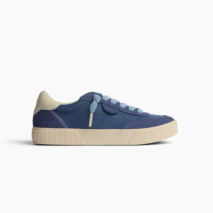 Women Reef Shoes Lay Day Seas Washed Navy
