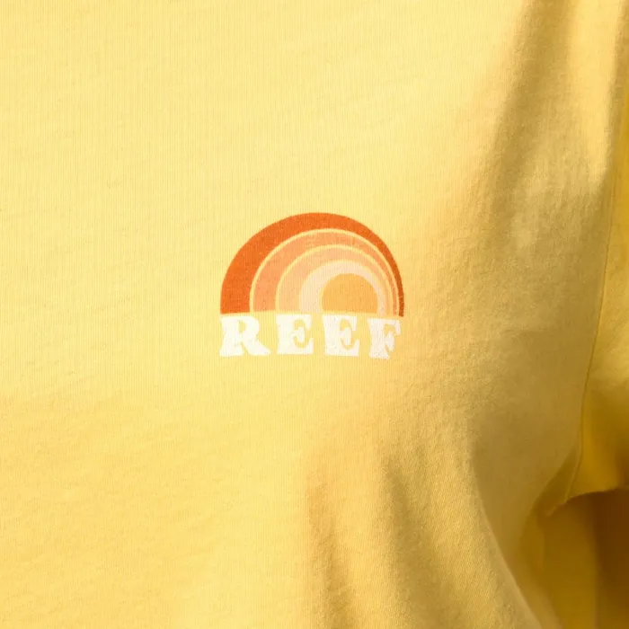Women Reef TShirts Tanks and Dresses Becca 18034 Crop Tee Cornsilk Women Reef TShirts Tanks and Dresses Becca 18034 Crop Tee Cornsilk