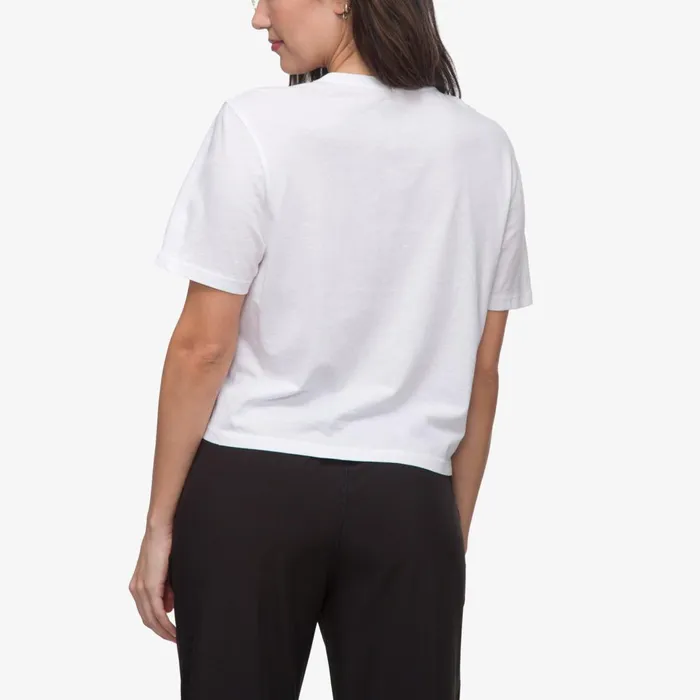 Women Reef TShirts Tanks and Dresses Poster Child Short Sleeve Crop Tee Bright White Women Reef TShirts Tanks and Dresses Poster Child Short Sleeve Crop Tee Bright White